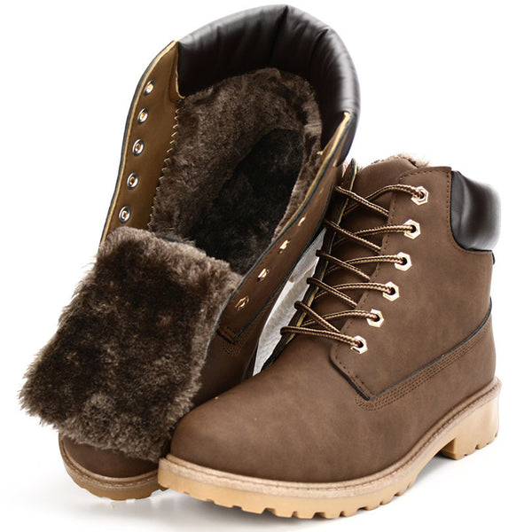 Suede leather man boot Winter men boots ankle shoes | Buycoolprice