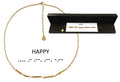 Edelstenen ketting Happy