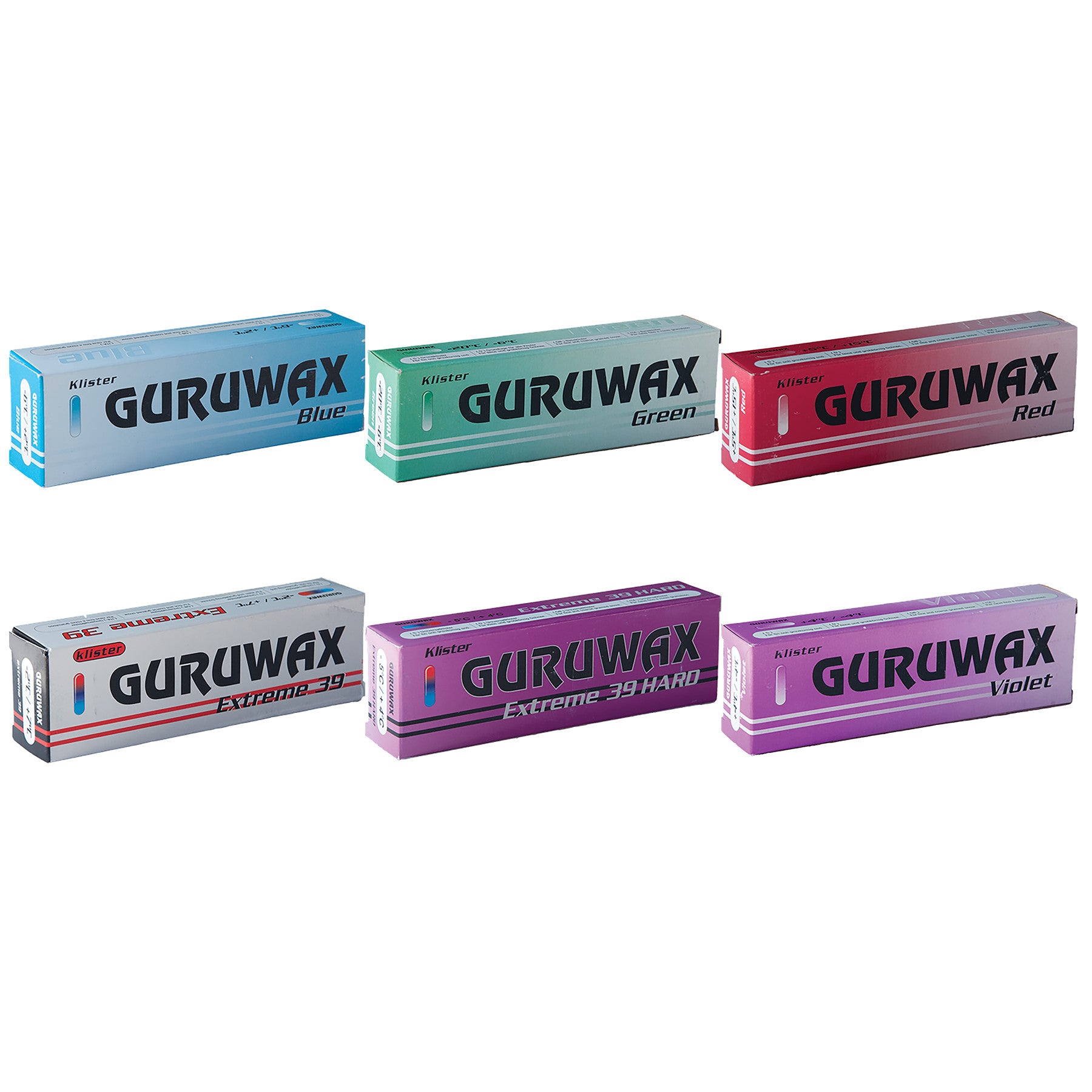 GURU Grip wax Red 0°-4°C, 45g