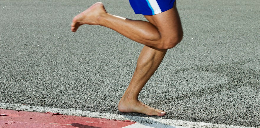the barefoot runner