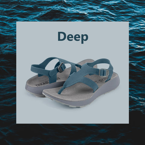 Women's Albion Sandals in Deep