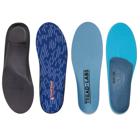 Tread Labs Pace Insoles vs Powerstep Pinnacle Maxx