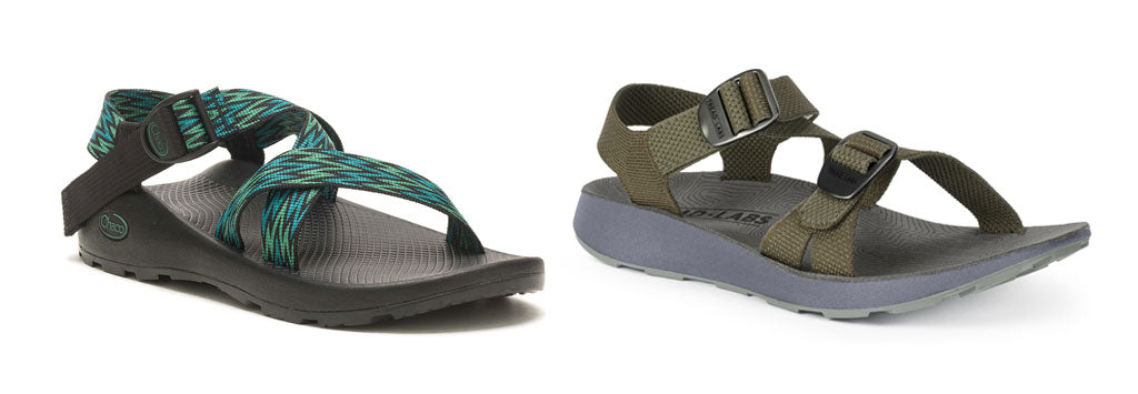 Chaco Z/1 Classic sandals next to Tread Labs Men's Redway Sandal