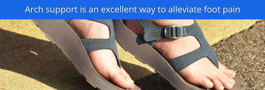 arch support is an excellent way to alleviate foot paid