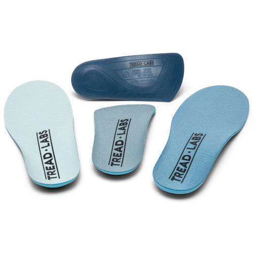 Pace insole's arch frame with short, regular, and thin insole covers