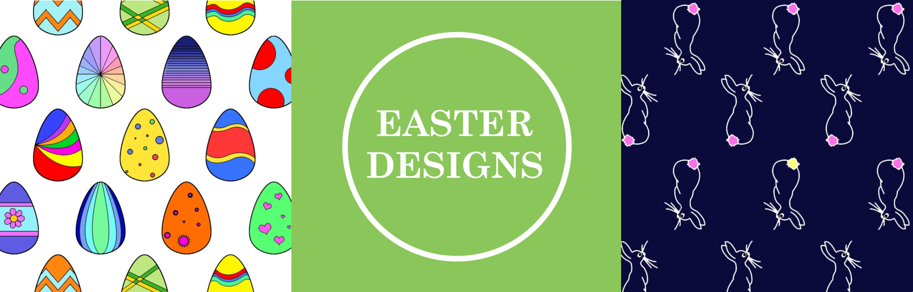 Easter Fabric Designs