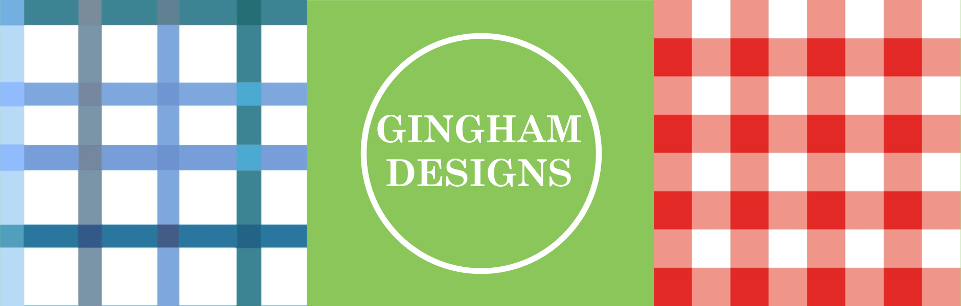 Gingham Fabric Designs