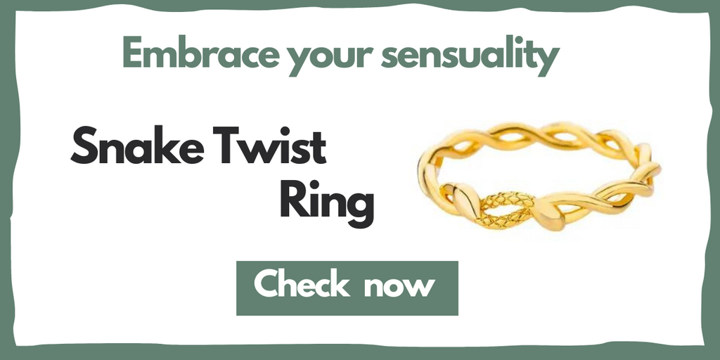 snake twist ring