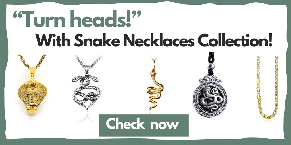 snake collection of necklaces