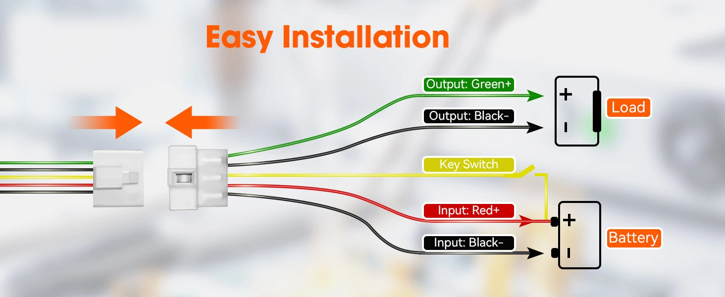 36V DC to DC Voltage Reducer install