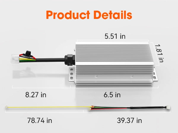 72V DC to DC Voltage Reducer size A