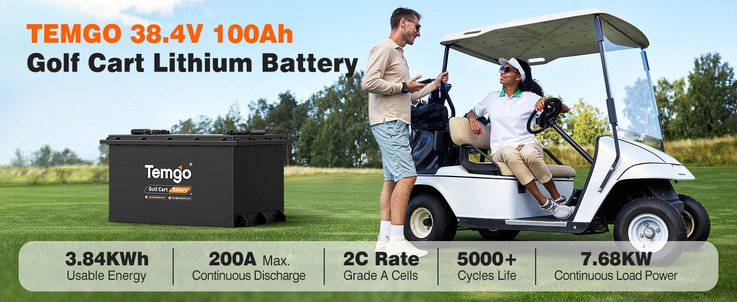 Temgo 36V Golf Cart lithium Battery