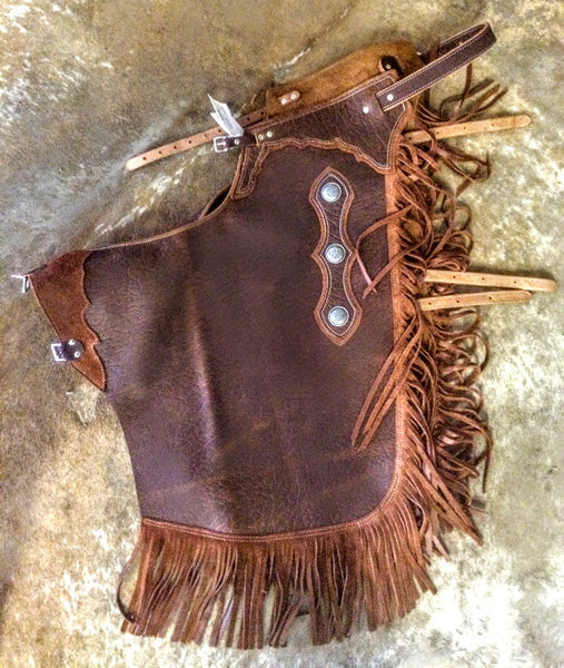 Bull Hide Chinks – Dusty Cowboy