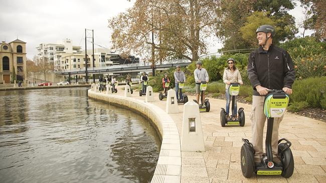 Segway Tours in Western Australia (Segway Safari at Currumbin Sanctuary).