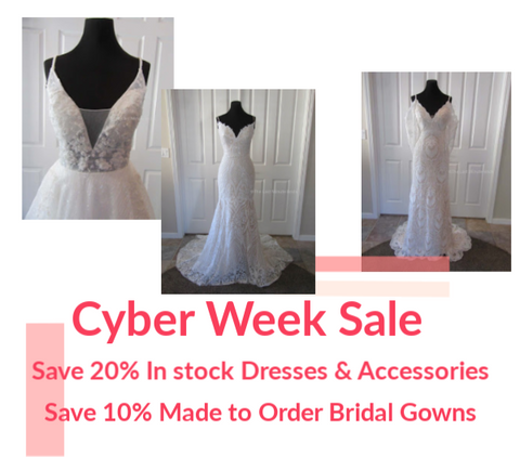 Cyber Monday Wedding Dress Sale / Black Friday Bridal Gown Sale