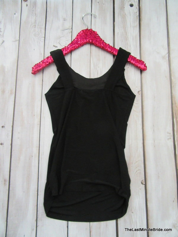 Black Embellished Tank (S - Lg available) - The Last Minute Bride