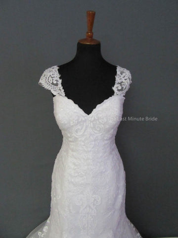 Maggie Sottero Rosamund 6MT199 with detachable cap sleeves - The Last ...