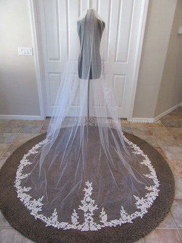 cathedral length dress