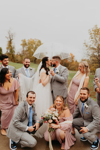 Image of wedding party at Westfield River Brewing Company