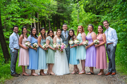 Camp Lenox, Berkshires, MA Wedding Reception Summer Camp Theme Wedding