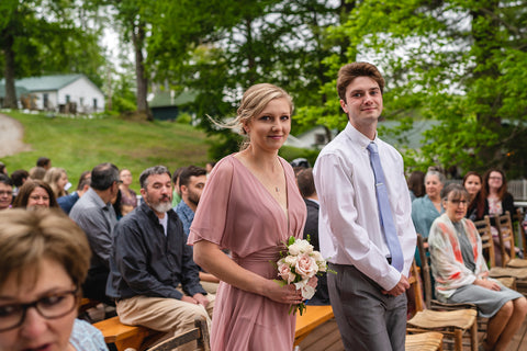 Camp Lenox, Berkshires, MA Wedding Ceremony