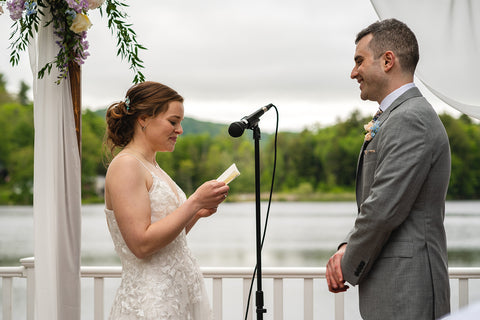 Camp Lenox, Berkshires, MA Wedding Ceremony