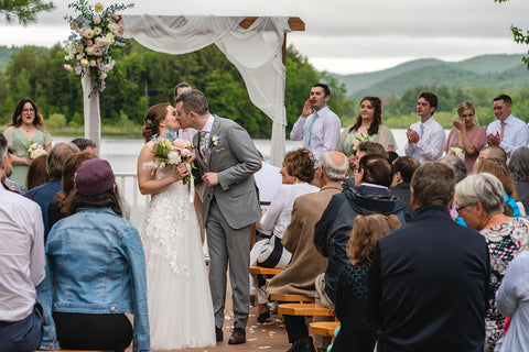 Camp Lenox, Berkshires, MA Wedding Ceremony