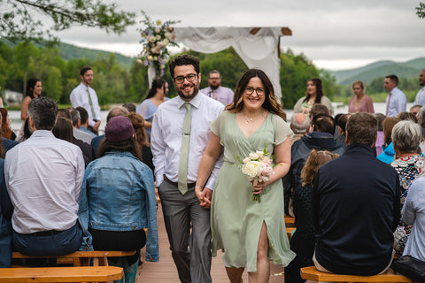Camp Lenox, Berkshires, MA Wedding Ceremony