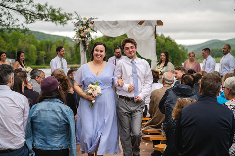 Camp Lenox, Berkshires, MA Wedding Ceremony