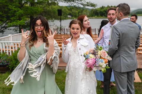 Camp Lenox, Berkshires, MA Wedding Reception Summer Camp Theme Wedding