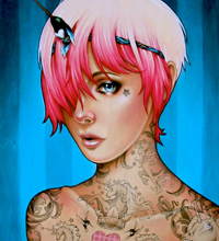 Some Call It An Obsession - 18x24 Acrylic on wood.