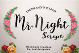 Mr Night Font