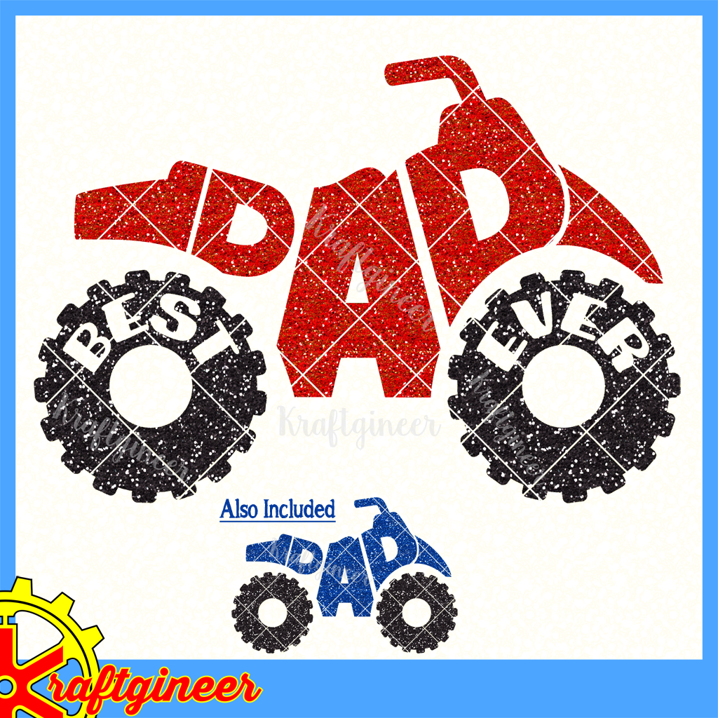 Download Father's Day SVG | All Terrain Dad SVG, DXF, EPS, Cut File ...