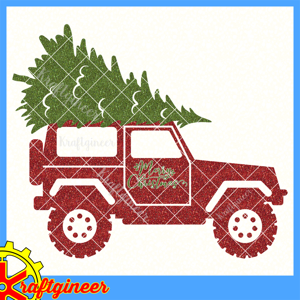 Download Christmas SVG | Christmas Tree SUV SVG, DXF, EPS, Cut File ...