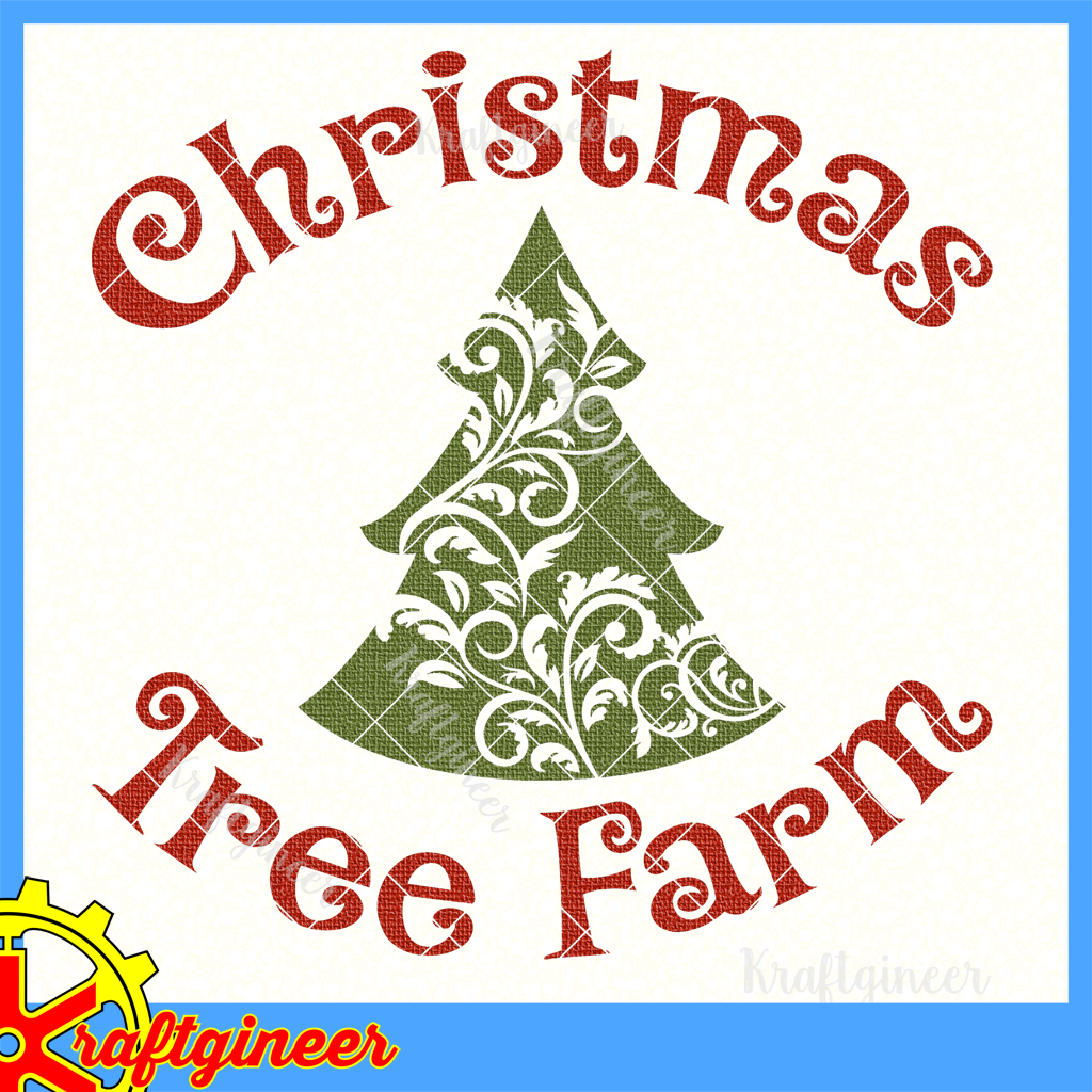 Download Christmas SVG | Flourish Tree SVG, DXF, EPS, Cut File ...