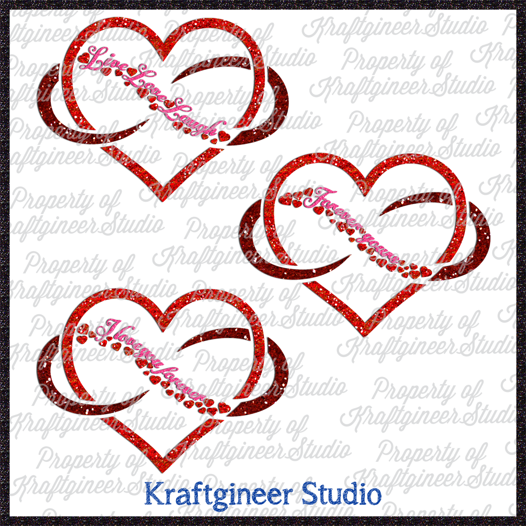 Download Valentine's Day SVG | Infinity Love SVG, DXF, EPS, Cut ...