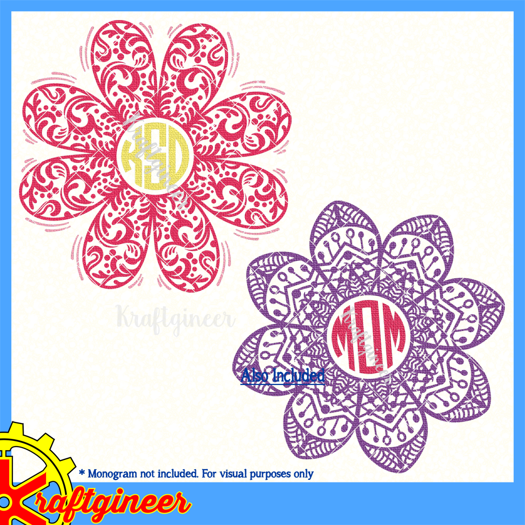 Download Mother's Day SVG | Intricate Flowers SVG, DXF, EPS, Cut ...