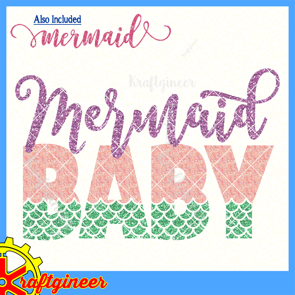 Free Free 221 Mermaid Baby Svg SVG PNG EPS DXF File