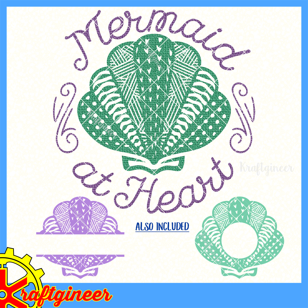 Free Free 177 Mermaid Scale Heart Svg SVG PNG EPS DXF File