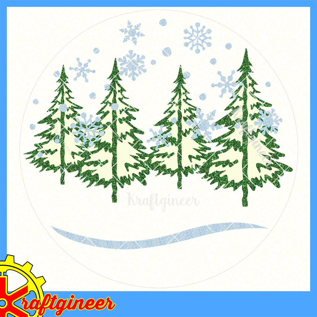 Download Christmas SVG | Ornament Deer Scene SVG, DXF, EPS, Cut ...