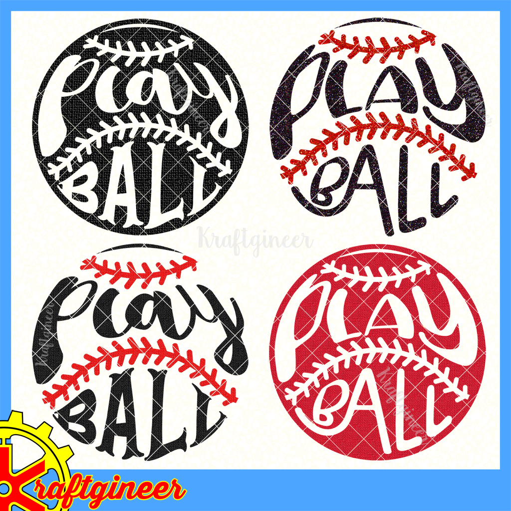 Download Baseball SVG | Play Ball SVG, DXF, EPS, Cut File ...