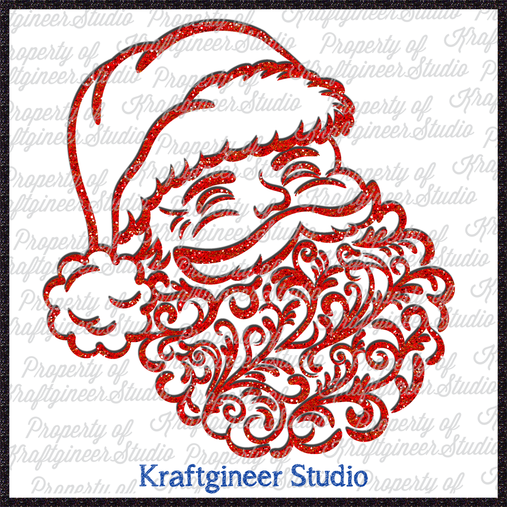 Download Swirly Santa - Kraftgineer Studio