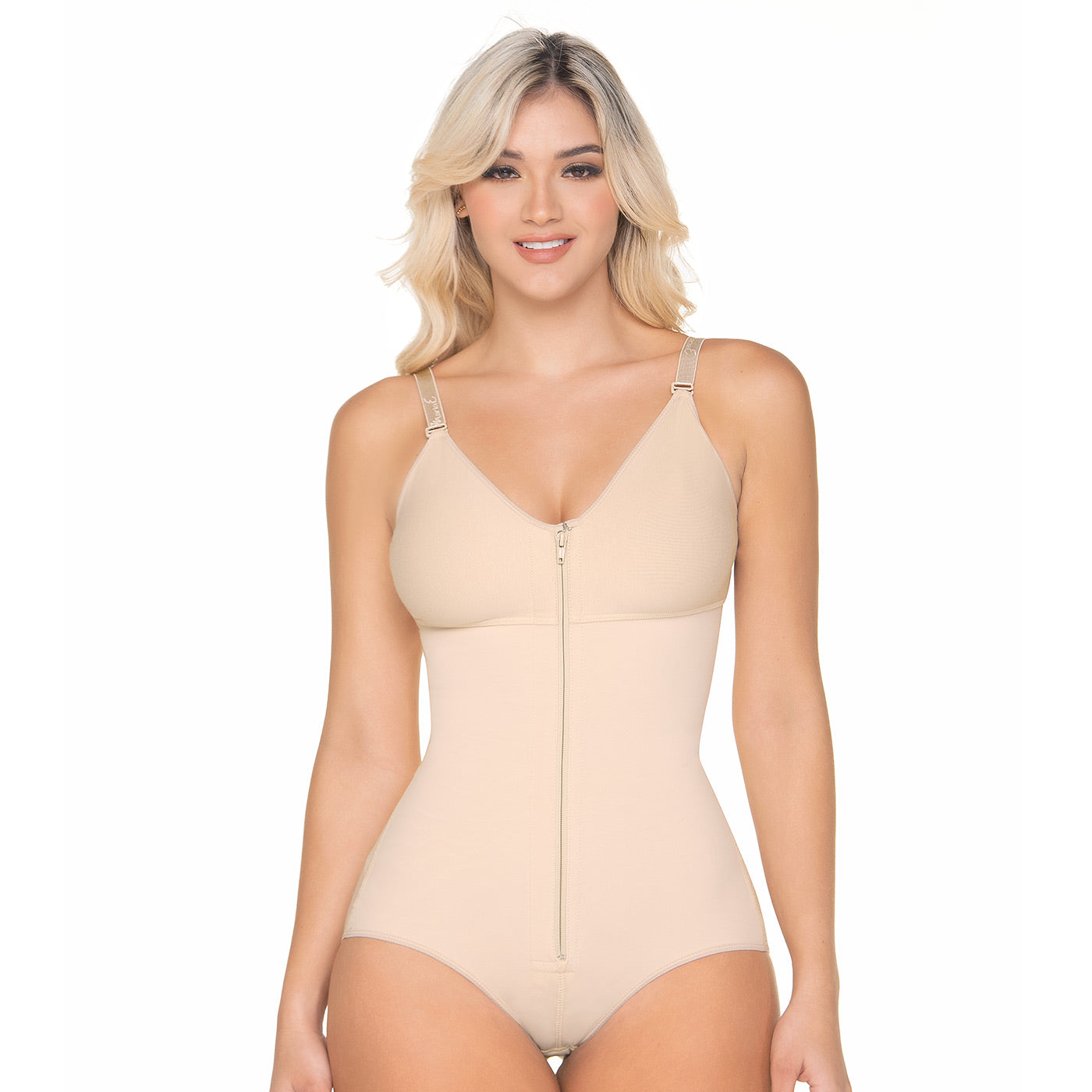 Fajas MariaE FU125, Colombian Post-surgery Stage 3 Shapewear, Open bust