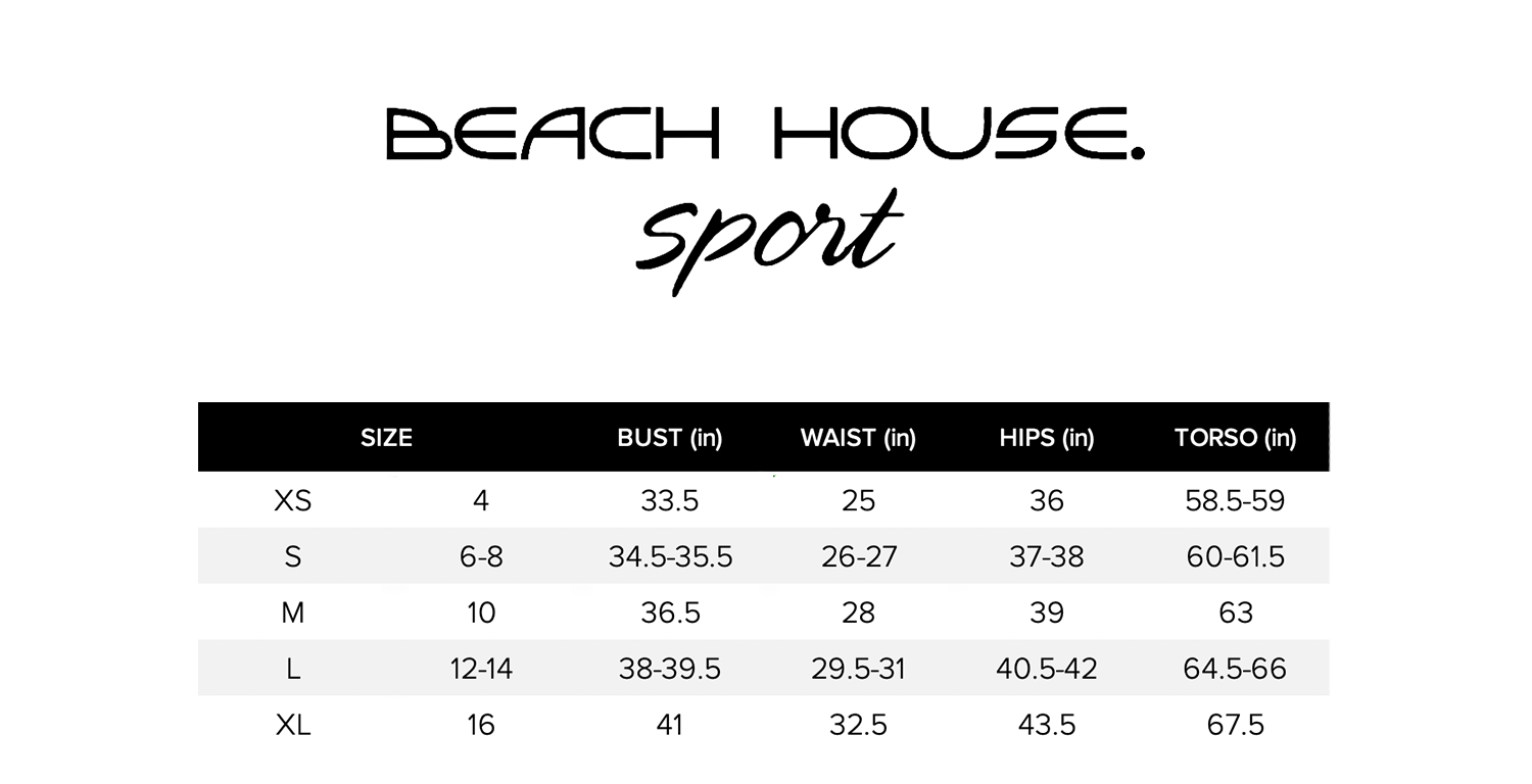 BH Sport Size Chart