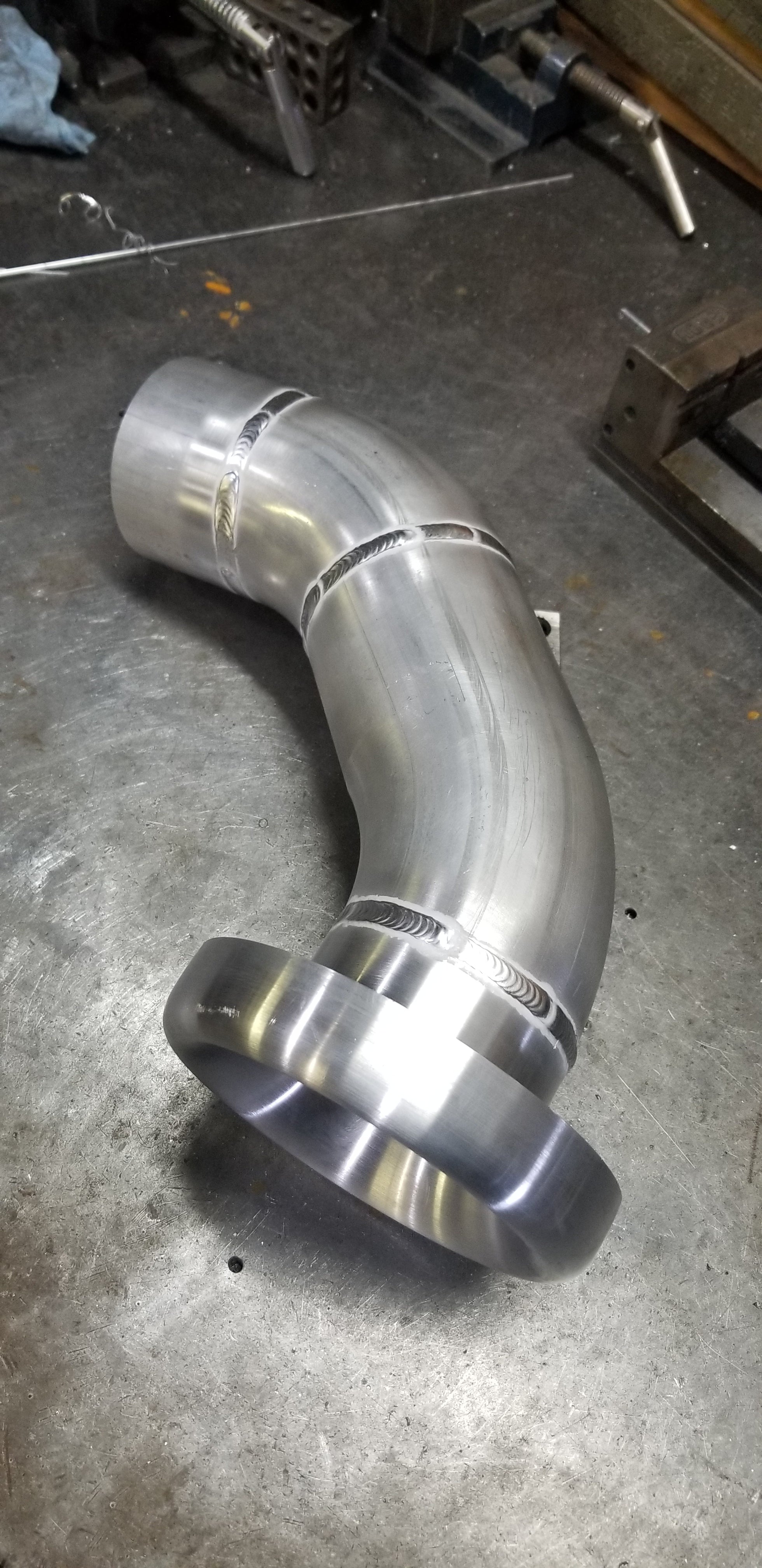 Vr6 Hidden Maf Intake W Velocity Stack Hardlines By Swoops Fabrications Inc