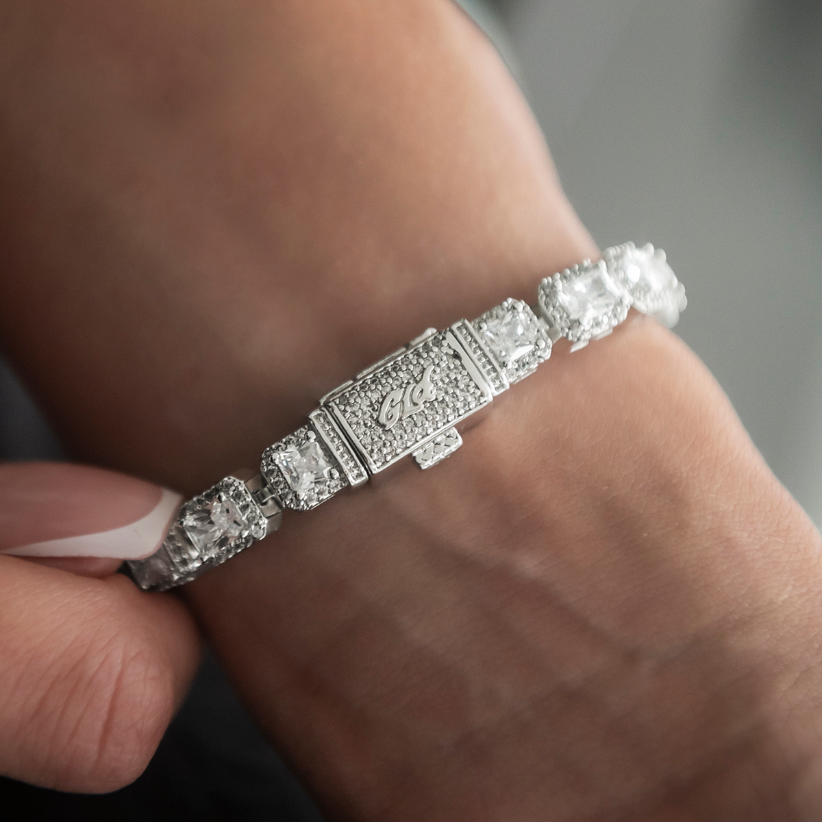 Diamond Cushion Cut Tennis Bracelet - The GLD Shop