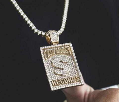 Cash Money Pendant in Yellow Gold