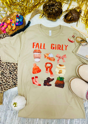 Fall Girly Graphic Tee* FINAL SALE * - Paisley Grace Boutique
