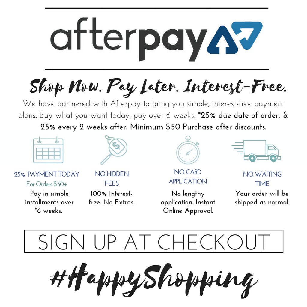 AFTERPAY - How it Works – Paisley Grace Boutique