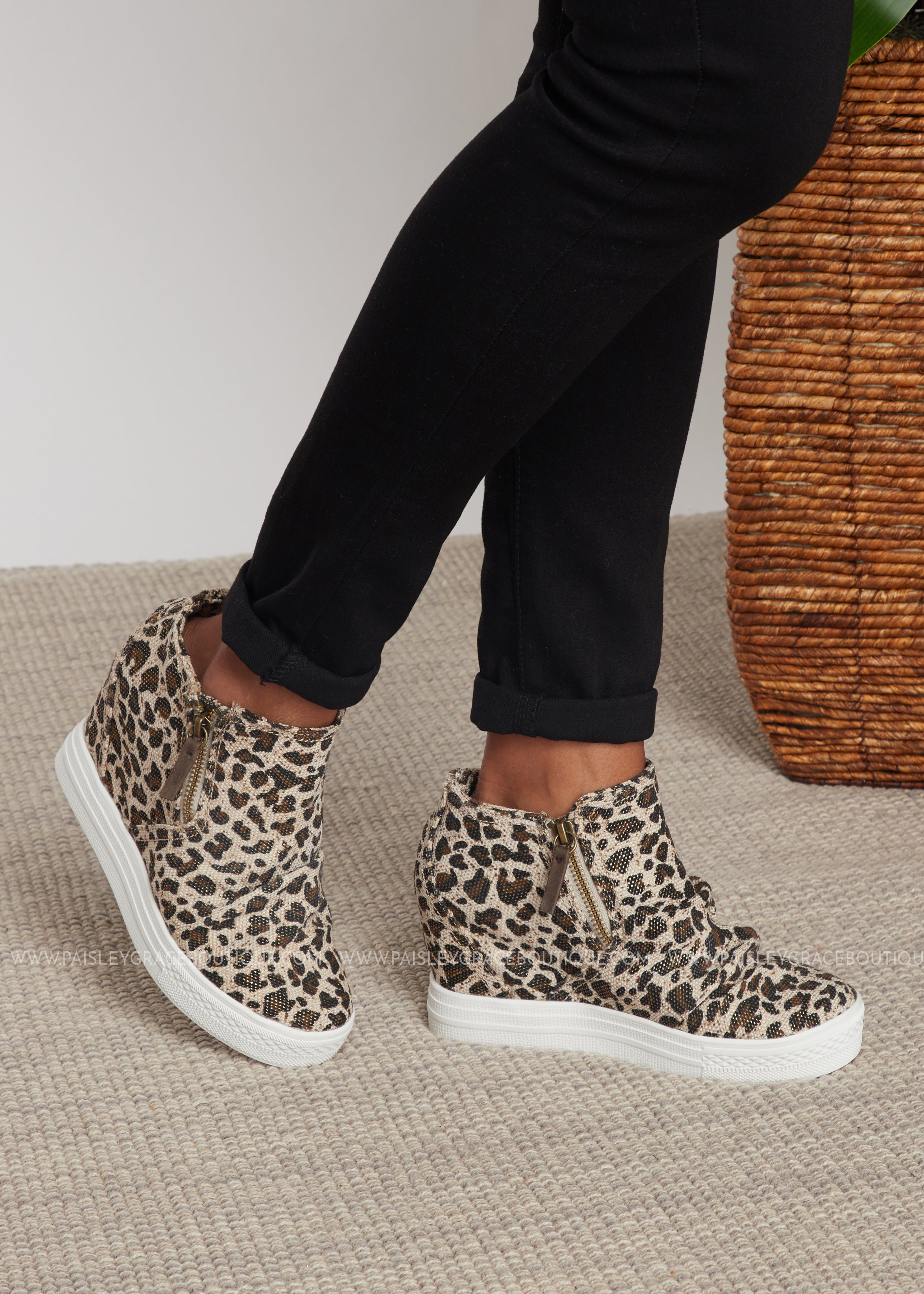 not rated leopard sneakers